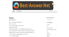 Desktop Screenshot of best-answer.net